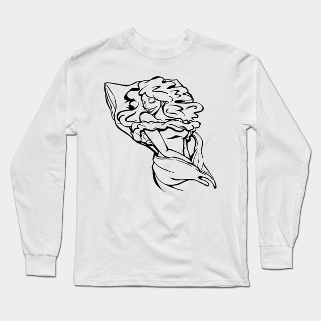 Tranquil Long Sleeve T-Shirt by Newtegan